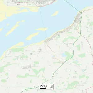 Fife DD6 8 Print Map Sector Fife DD6 8 Print Map Sector