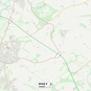 Midlothian EH22 2 Map
