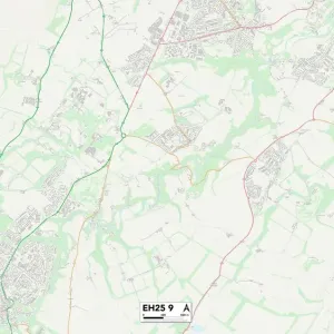 Midlothian EH25 9 Map
