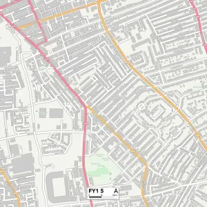 Blackpool FY1 5 Print Map Sector Guide