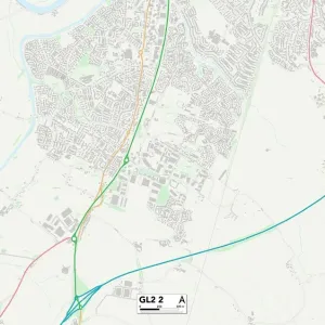 Gloucester GL2 2 Print Postcode Sector Map Gloucester GL2 2 Print Postcode Sector Map