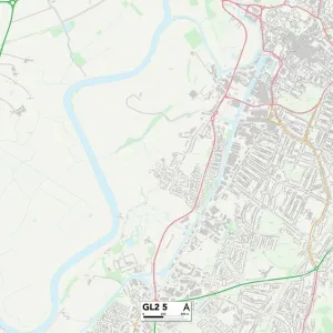 Gloucester GL2 5 Print Postcode Sector Map Gloucester GL2 5 Print Postcode Sector Map