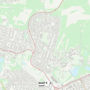 GU47 0 Print Map of Bracknell Forest Area GU47 0 Print Map of Bracknell Forest Area