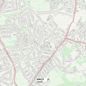 Harrow HA2 0 Map Harrow HA2 0 Map