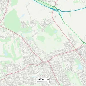 Harrow HA7 4 Map Harrow HA7 4 Map