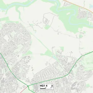 Harrogate HG1 4 Carte Harrogate HG1 4 Carte