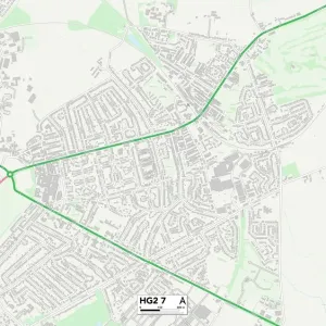 Harrogate HG2 7 Carte. Harrogate HG2 7 Carte.