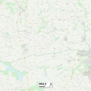 Harrogate HG3 2 Carte. Harrogate HG3 2 Carte.