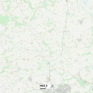 Harrogate HG3 3 Carte Harrogate HG3 3 Carte