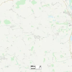 Babergh IP8 4 Map Babergh IP8 4 Map