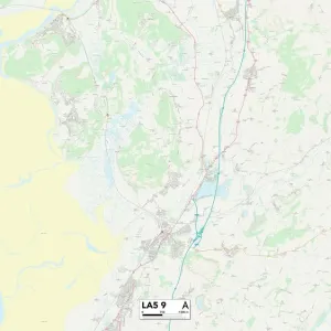 Lancaster LA5 9 Carte Lancaster LA5 9 Carte