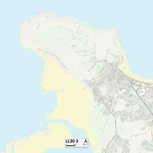 Conwy LL30 2 Print Map Sector Conwy LL30 2 Print Map Sector