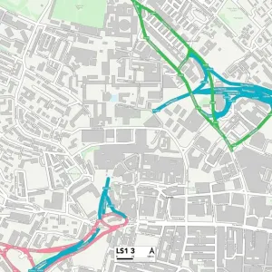 Leeds LS1 3 Map Leeds LS1 3 Map
