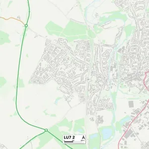 Central Bedfordshire LU7 2 Print Map Postcode Sector Central Bedfordshire LU7 2 Print Map Postcode Sector