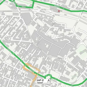 Luton LU1 2 Map Luton LU1 2 Map