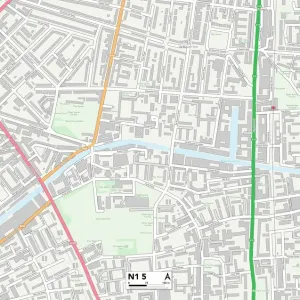 Hackney N1 5 Karte Hackney N1 5 Karte