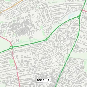 Nottingham NG5 3 Print Map Sector Map Nottingham NG5 3 Print Map Sector Map