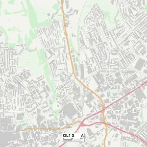 Oldham OL1 3 Print Map Sector Guide Oldham OL1 3 Print Map Sector Guide