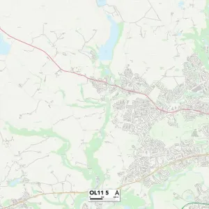 Rochdale OL11 5 Print Map Sector Rochdale OL11 5 Print Map Sector