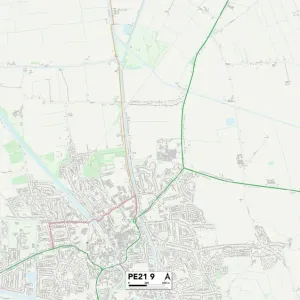Boston PE21 9 Map