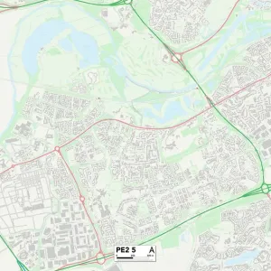 Peterborough PE2 5 Print Map Sector Peterborough PE2 5 Print Map Sector