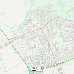 Peterborough PE2 6 Print Map Sector Map Peterborough PE2 6 Print Map Sector Map