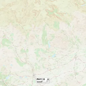 Perth and Kinross PH11 8 Map