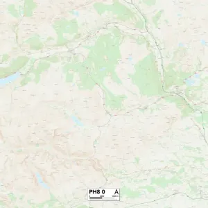 Perth and Kinross PH8 0 Print Map Sector Perth and Kinross PH8 0 Print Map Sector