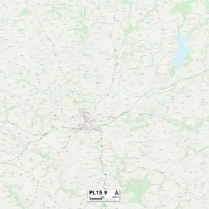 Cornovaglia PL15 9 Mappa Cornovaglia PL15 9 Mappa
