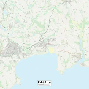 Cornovaglia PL24 2 Mappa Cornovaglia PL24 2 Mappa