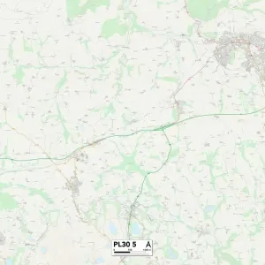 Cornovaglia PL30 5 Mappa Cornovaglia PL30 5 Mappa