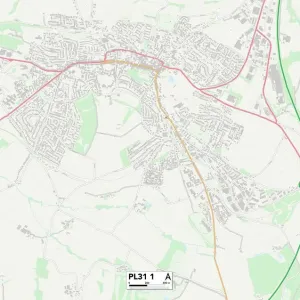Cornovaglia PL31 1 Mappa Cornovaglia PL31 1 Mappa