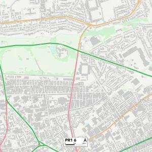 Preston PR1 6 Print Map Sector Preston PR1 6 Print Map Sector