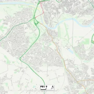 Preston PR1 9 Print Map Sector Preston PR1 9 Print Map Sector
