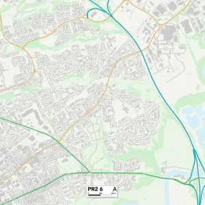 Preston PR2 6 Print Map Sector Map Preston PR2 6 Print Map Sector Map