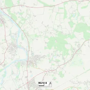Wokingham RG10 8 Map