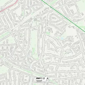 RM11 2 Print Map of Havering RM11 2 Area RM11 2 Print Map of Havering RM11 2 Area