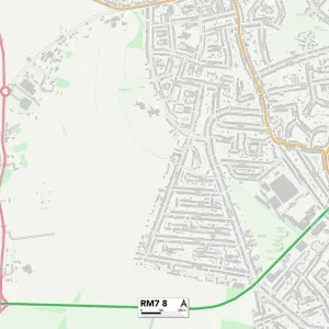 Havering RM7 8 Map Havering RM7 8 Map