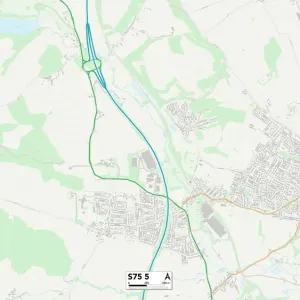 Barnsley S75 5 Map Barnsley S75 5 Map