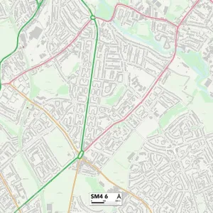 Merton SM4 6 Map Merton SM4 6 Map