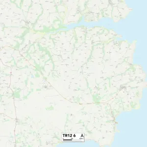 Cornwall TR12 6 Map