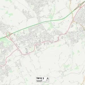 Cornwall TR15 3 Map Cornwall TR15 3 Map