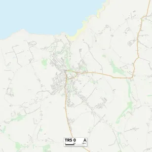 Cornwall TR5 0 Map