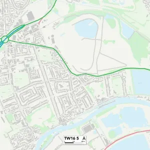 Spelthorne TW16 5 Map Spelthorne TW16 5 Map
