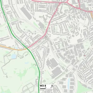 Ealing W3 8 Map Ealing W3 8 Map