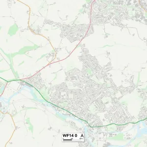 Kirklees WF14 0 Print Map Sector Kirklees WF14 0 Print Map Sector