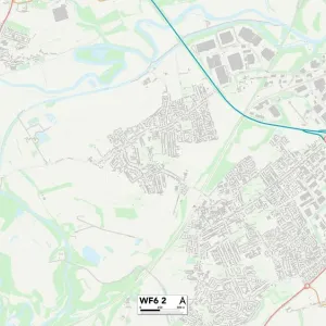 Wakefield WF6 2 Postcode Sector Print Map Wakefield WF6 2 Postcode Sector Print Map