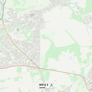 Cannock Chase WS12 2 Map Cannock Chase WS12 2 Map
