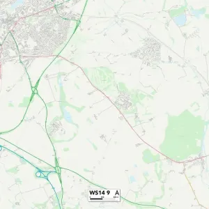 Lichfield WS14 9 Map Lichfield WS14 9 Map