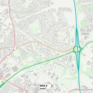 Walsall WS2 0 Map Walsall WS2 0 Map